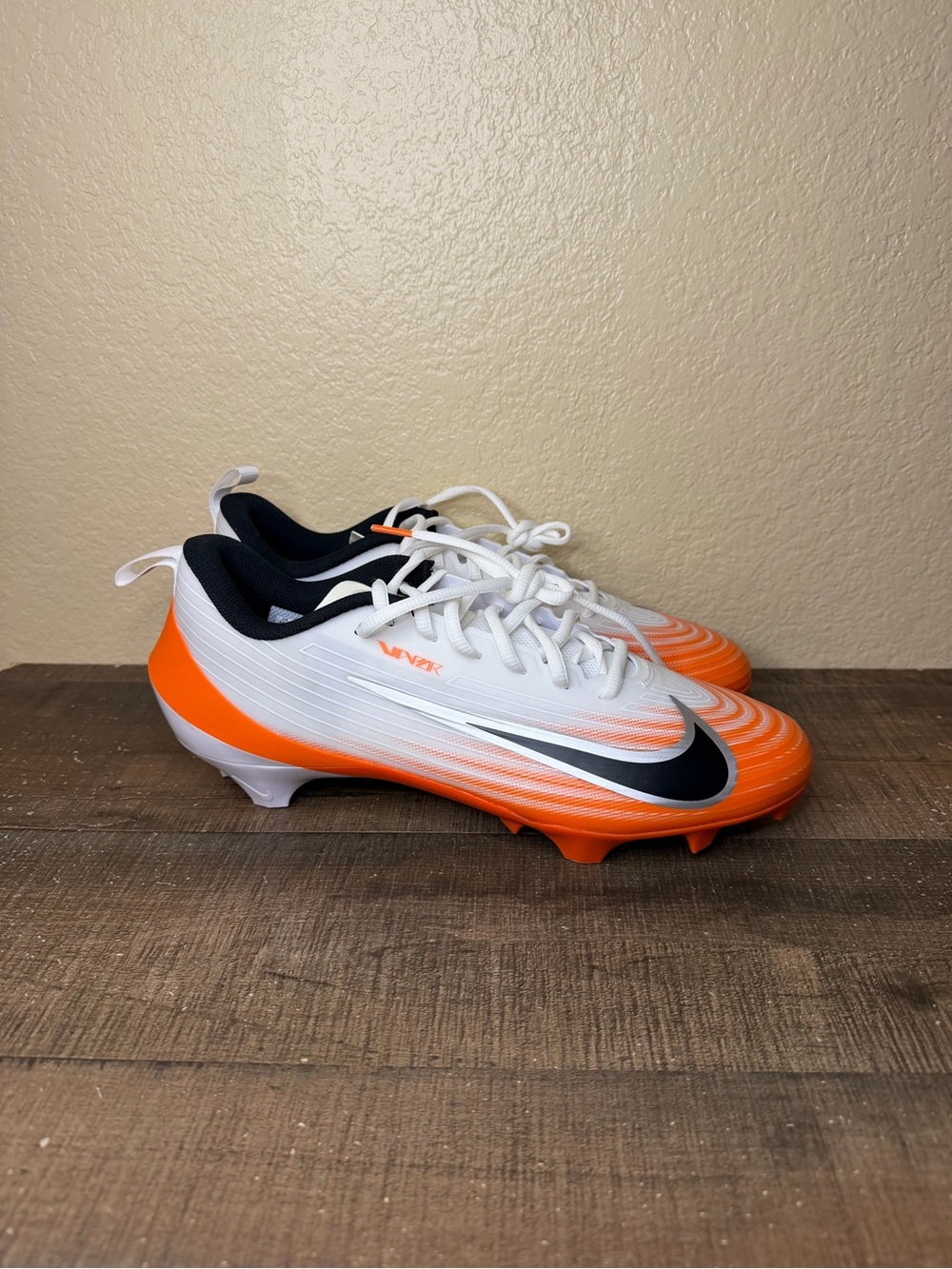 Nike Vapor Speed 3 “White Safety Orange”
- Size 10.5 Men.